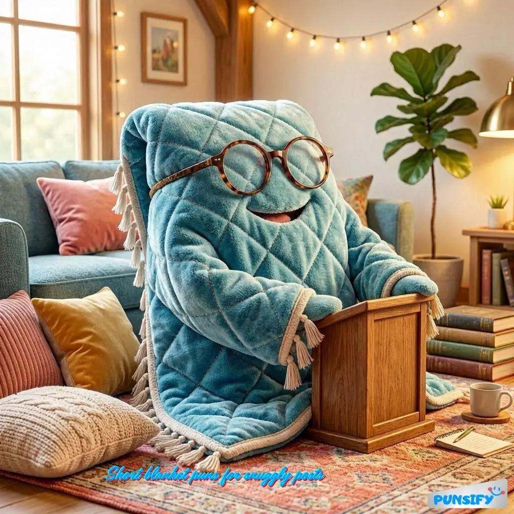159+ Hilarious Blanket Puns & Jokes That Will Wrap You in Laughter!