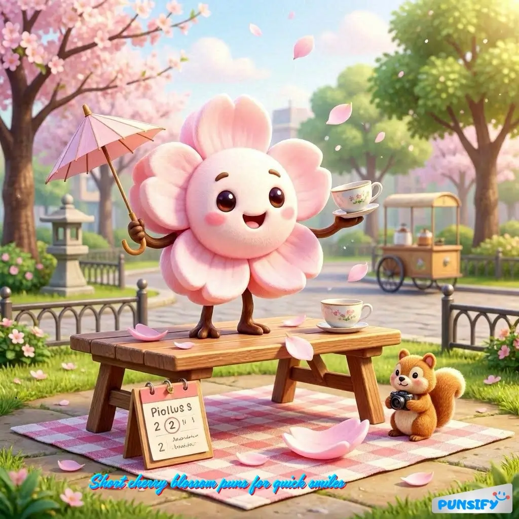 157+ Hilarious Cherry Blossom Puns & Jokes That Will Petal You Over with Laughter and Joy in 2026