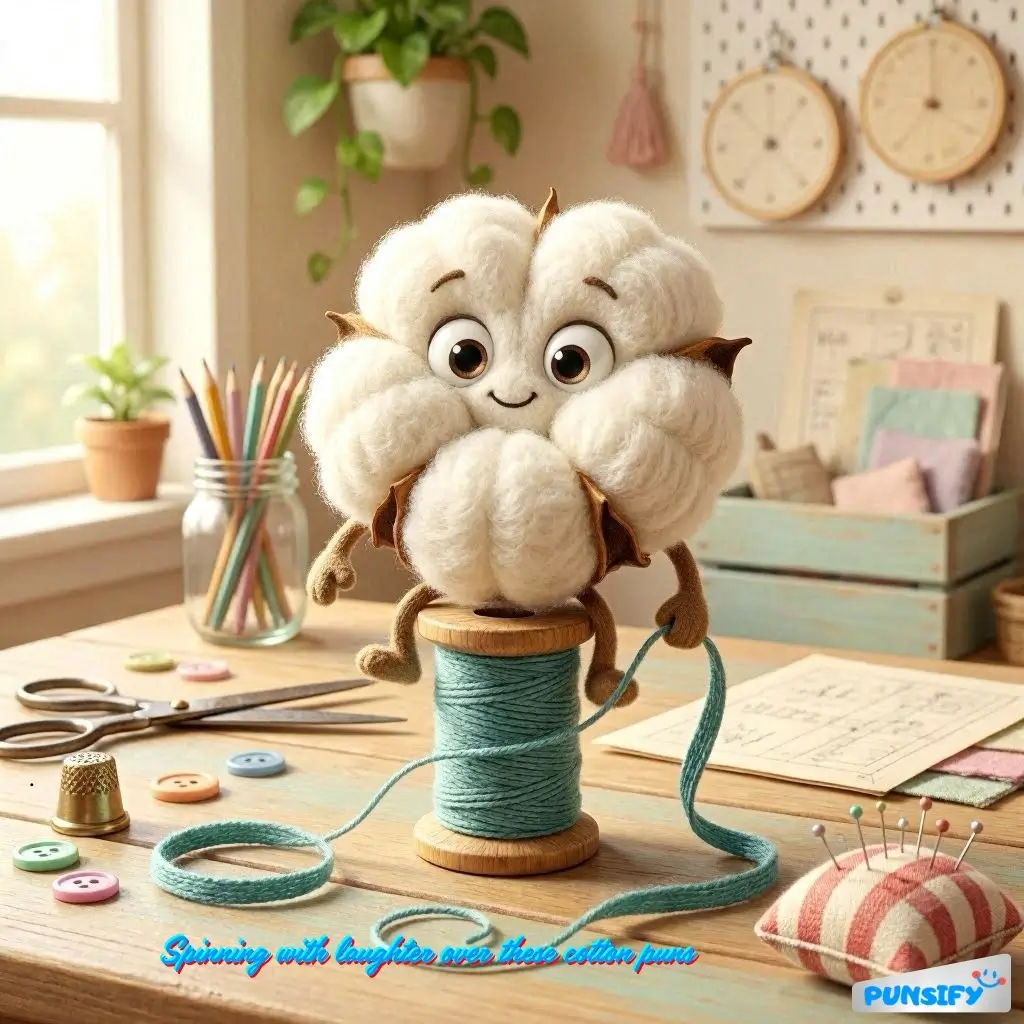 169+ Hilarious Cotton Puns & Jokes To Weave Laughter And Keep The Humor Soft in 2026
