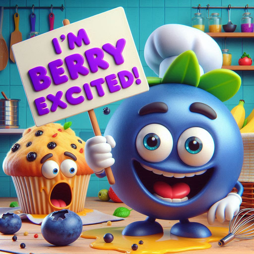 blueberry puns
