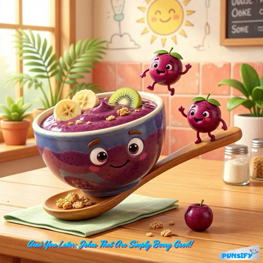 173+ Berry Funny Acai Puns to Make You Go A-Crazy with Laughter in 2026