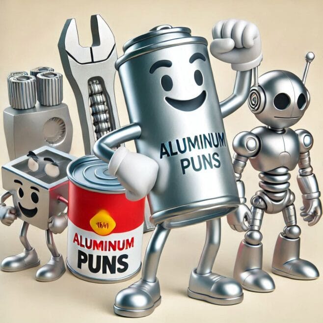 175+ Hilarious Aluminum Puns and Jokes to Brighten Your Day with a Metal Twist