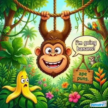 197+ Hilarious Monkey Business with Ape Puns That Will Swing You Away in 2026