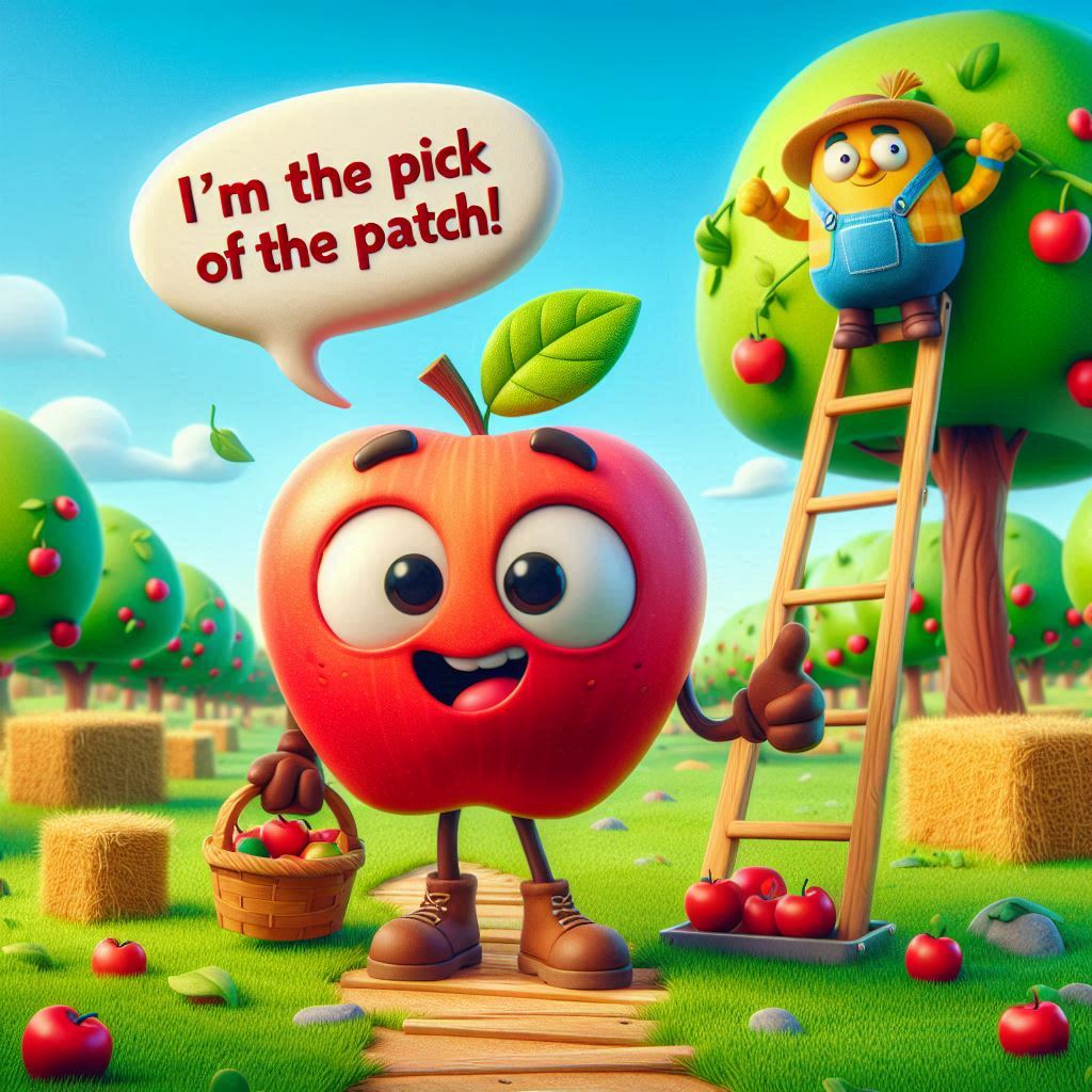 Apple Picking Puns