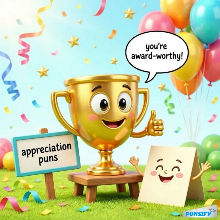 Appreciation Puns