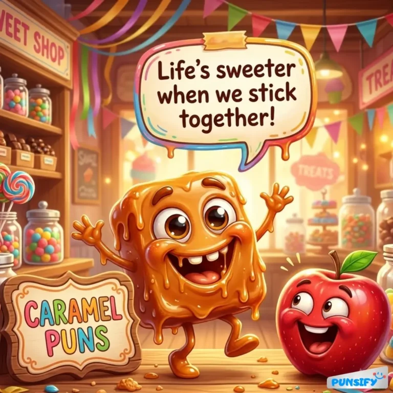 Caramel Puns
