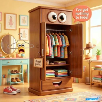 187+ Hilarious Closet Puns That Will Have You Rolling With Laughter in 2026