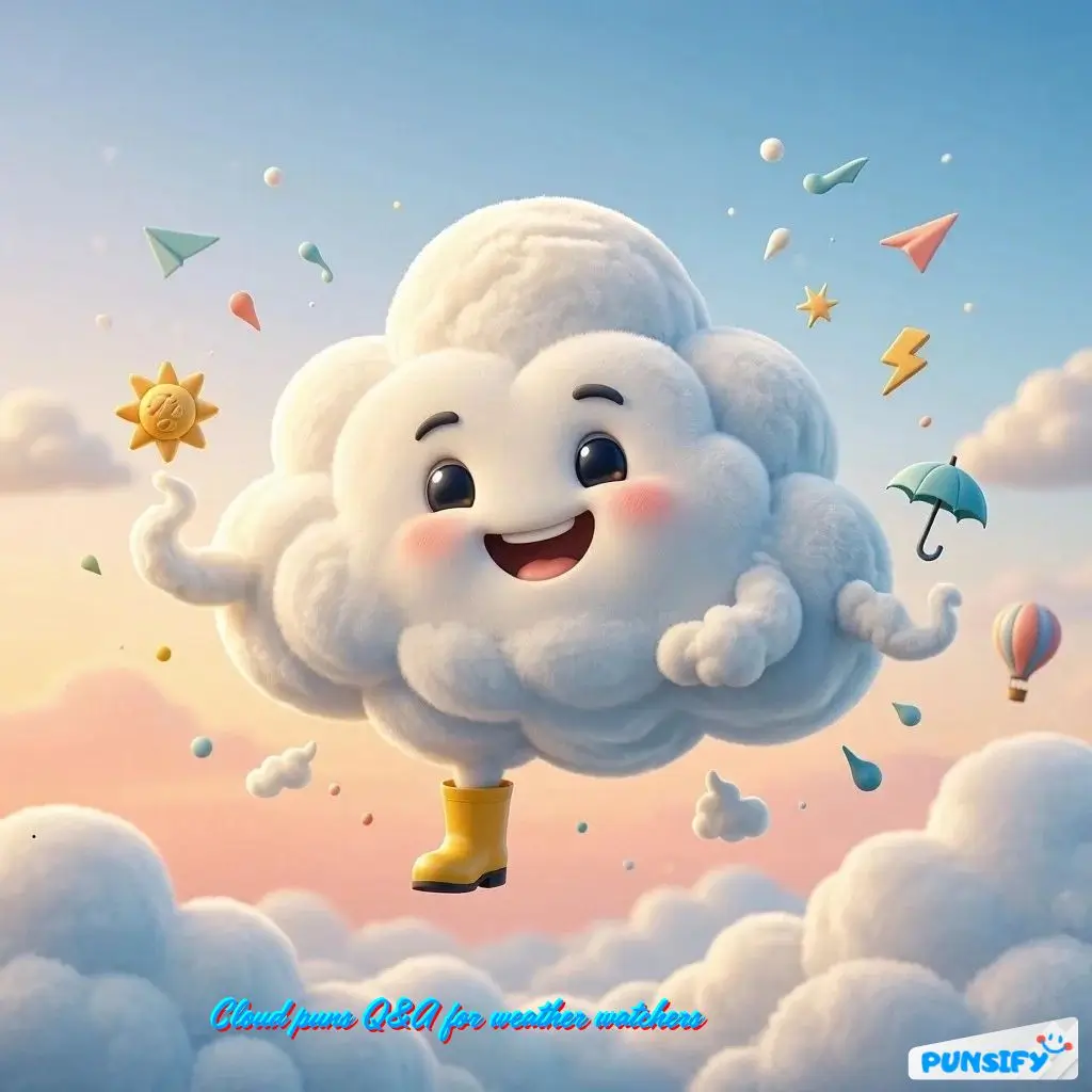 169+ Cloud Puns That Will Have You Floating On Laughter