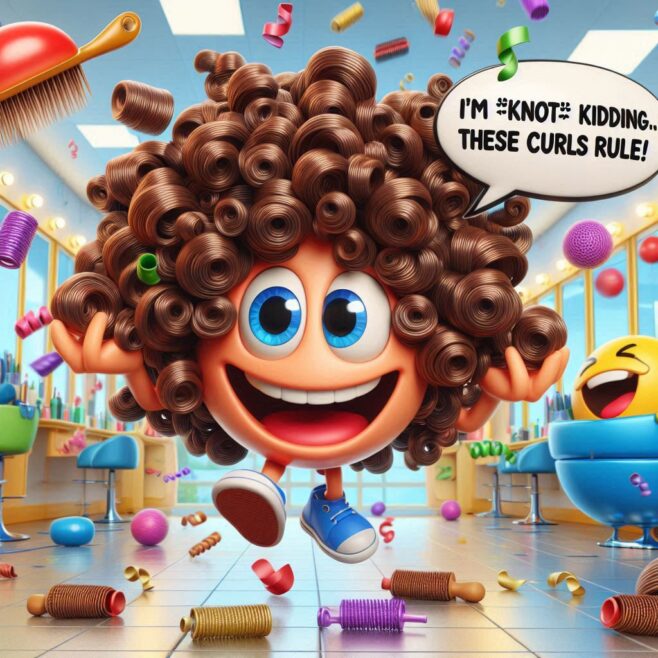 199+ Funny Curly Hair Puns That Will Twist Your Day With Laughter