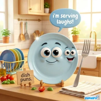 167+ Hilarious Dish Puns That Will Serve Up Laughter On A Platter in 2026