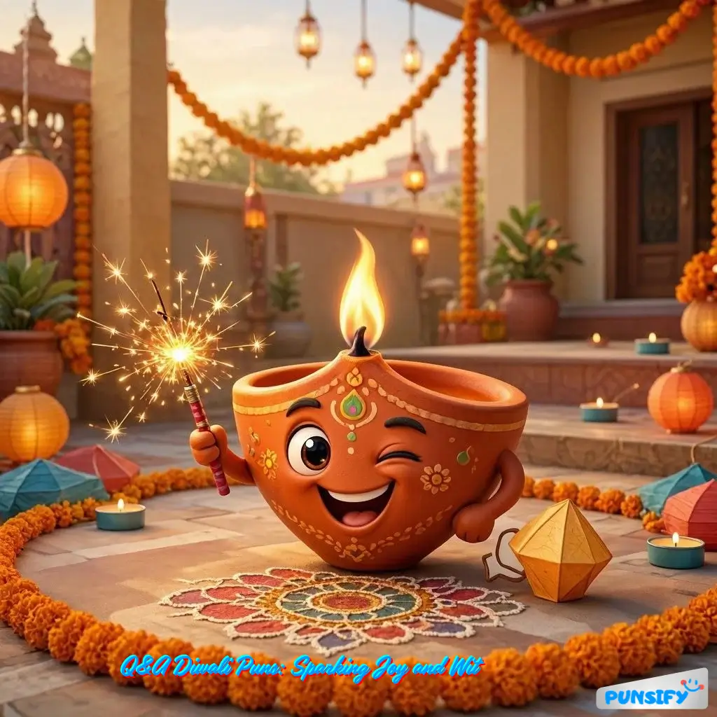 157+ Hilarious Diwali Puns to Light Up Your Laughter and Spark Joy