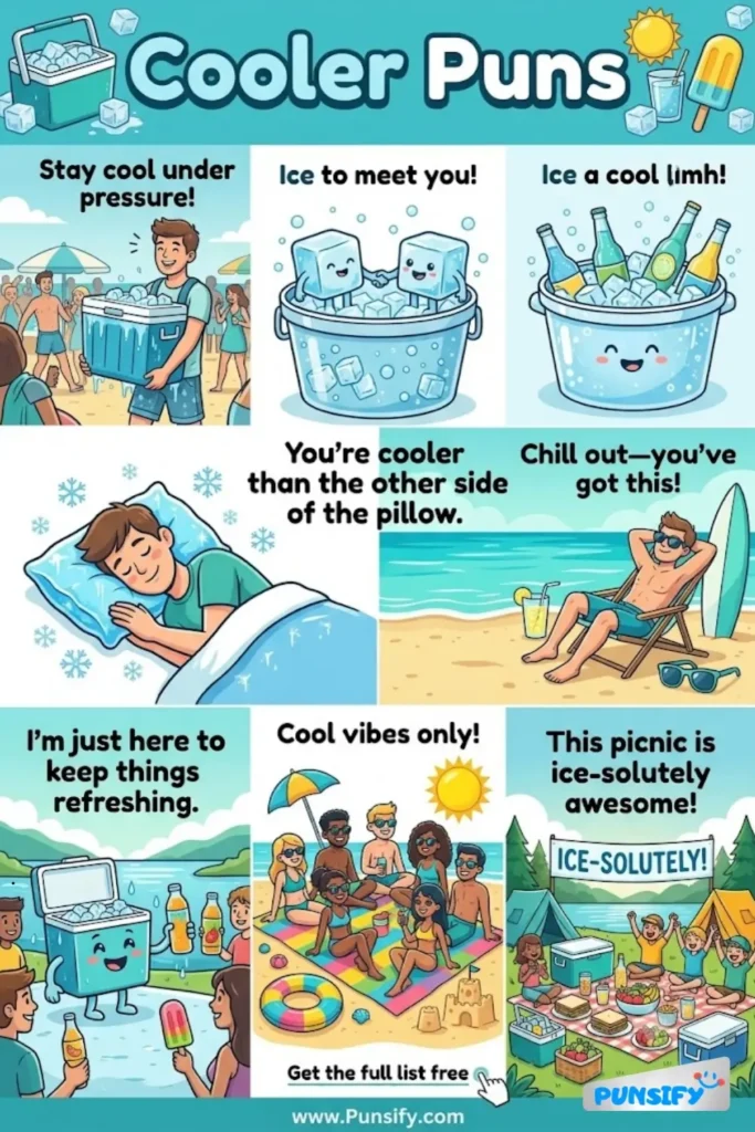 189+ Hilarious Cooler Puns That Will Chill You to the Bone and Crack You Up in 2026