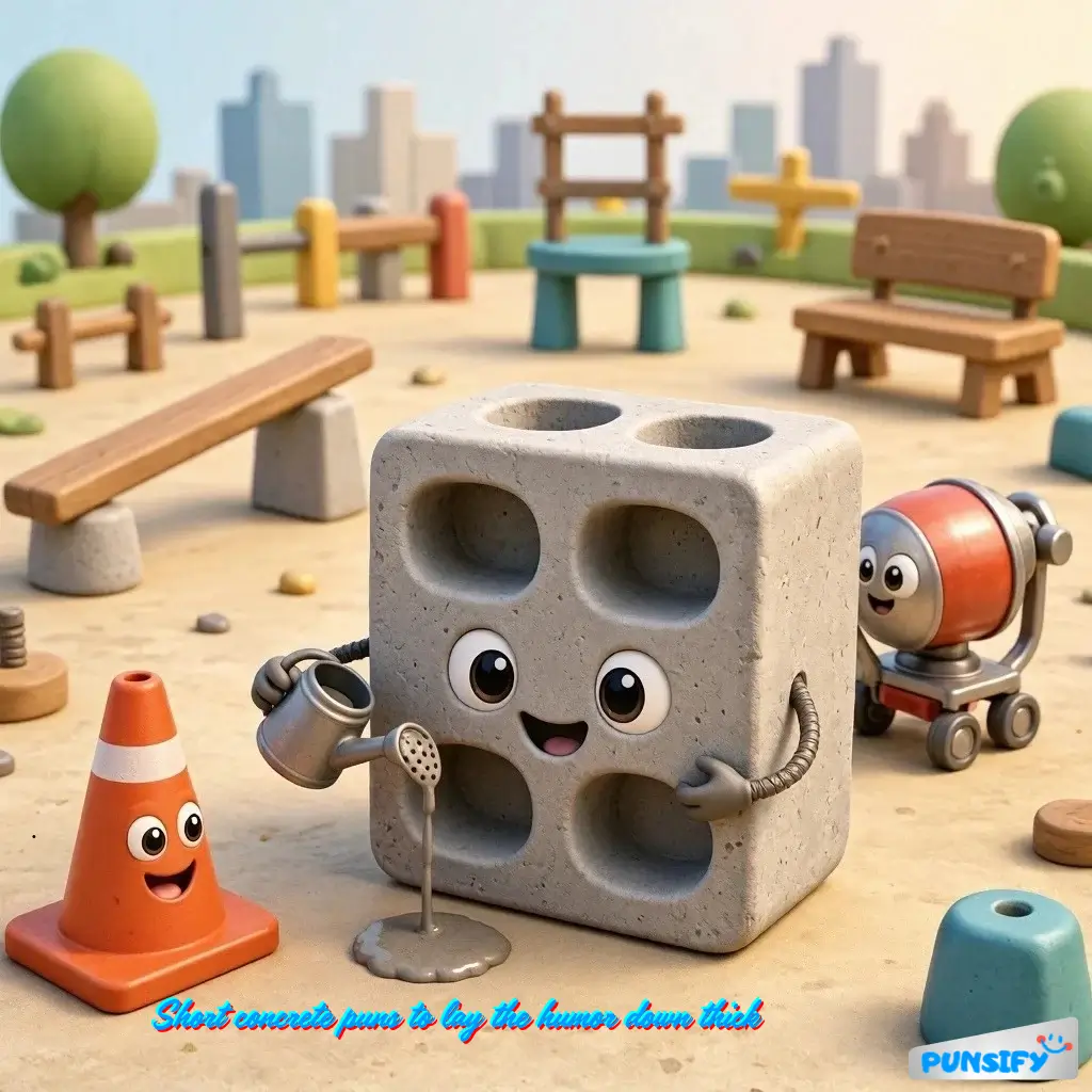 193+ Concrete Puns Solid Hilarious Wordplay For Cemented Giggles