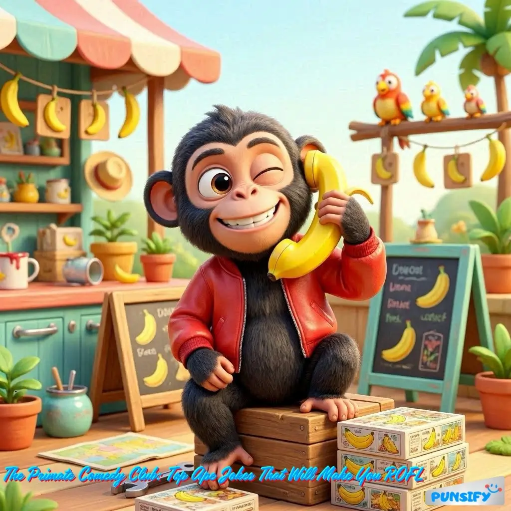 197+ Hilarious Monkey Business with Ape Puns That Will Swing You Away in 2026