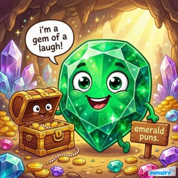 169+ Hilarious Emerald Puns That&rsquo;ll Have You Green With Laughter in 2026