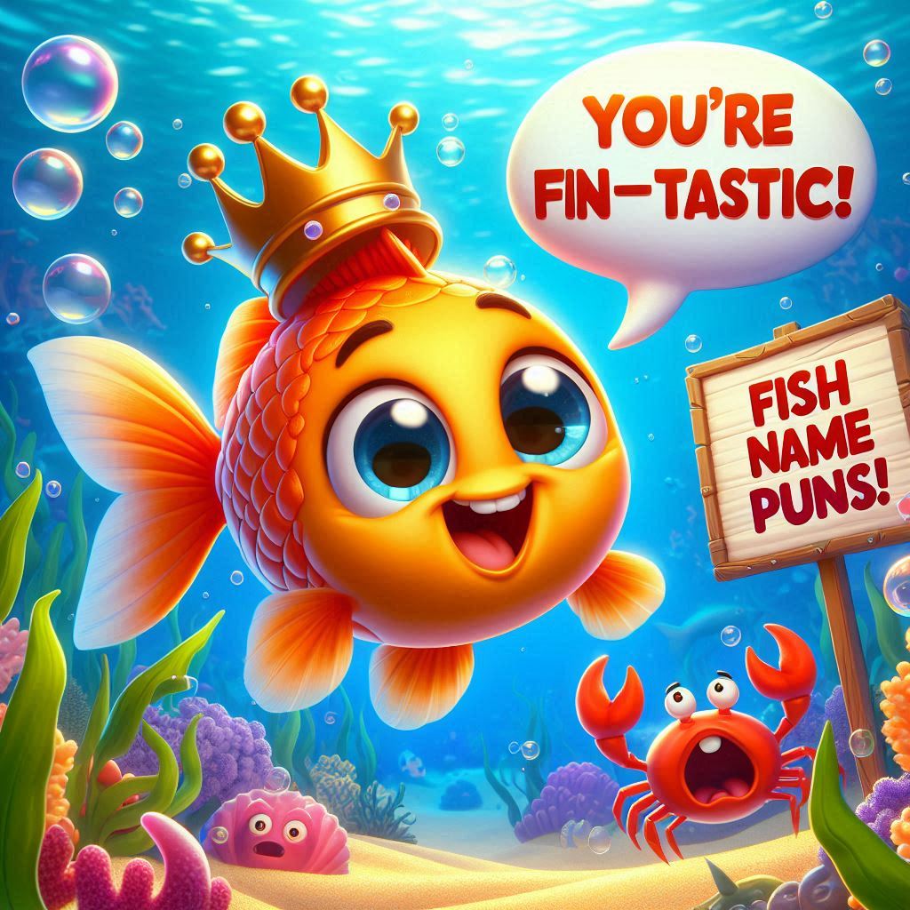 200+ Fish Name Puns That Will Have You Hooked and Reel You In with Laughter 8 Fish Name Puns