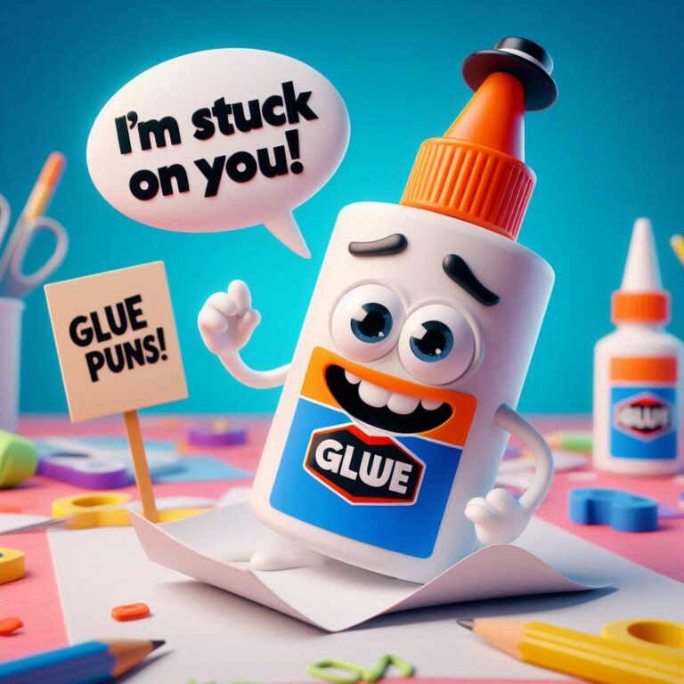 Glue Puns