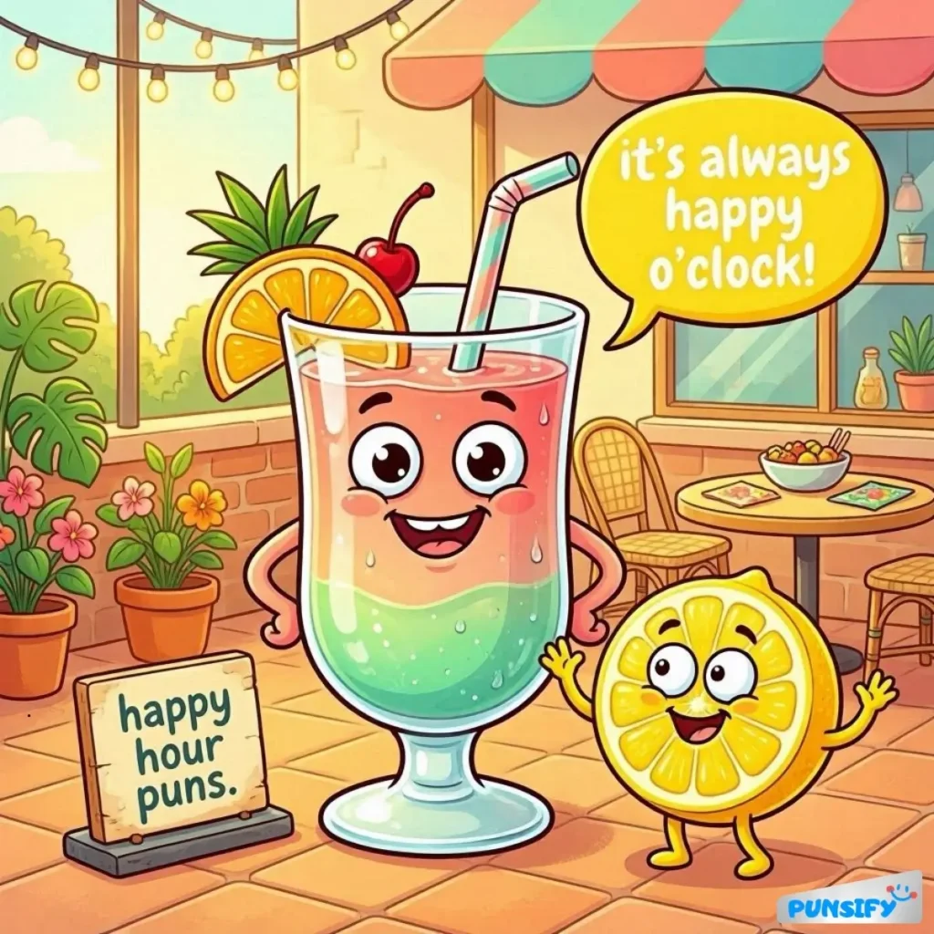 Happy Hour Puns