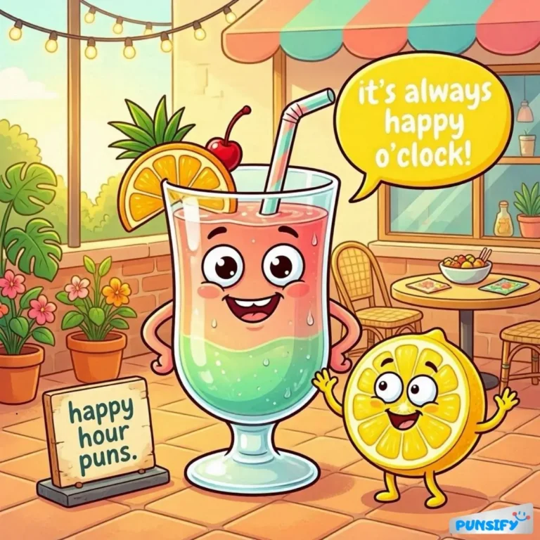 Happy Hour Puns