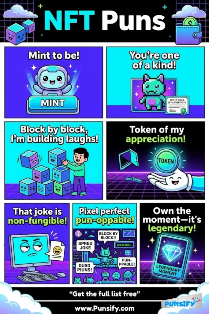 173+ Hilarious NFT Puns That Are Worth Collecting and Laughing At in 2026