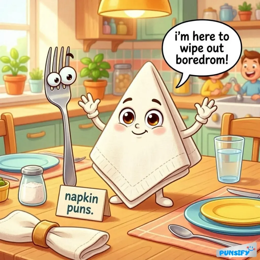Napkin Puns
