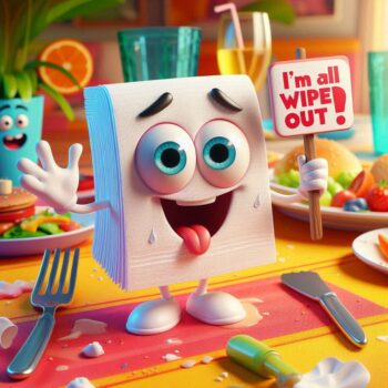 200+ Napkin Puns To Wipe Away Your Boredom