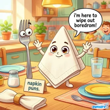 185+ Hilarious Napkin Puns To Wipe Away Your Boredom in 2026