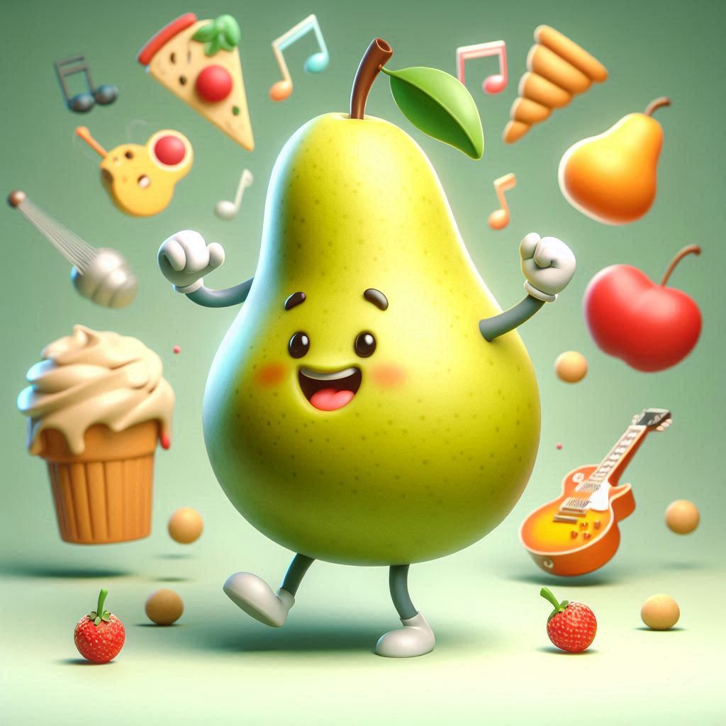 Pear puns for Instagram captions that really pop