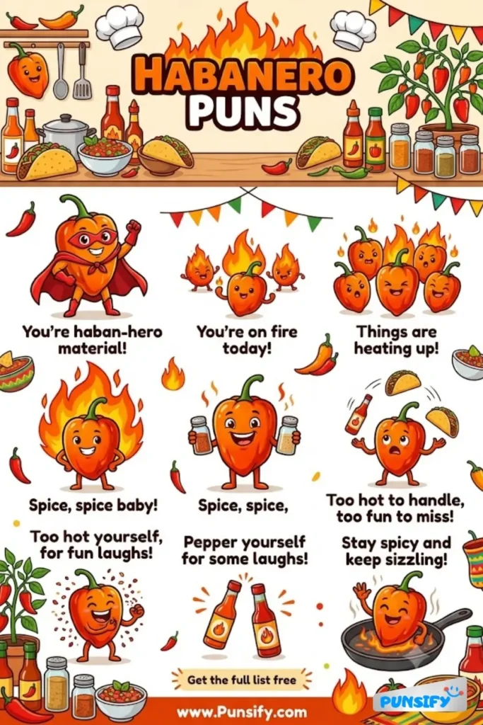 173+ Hilarious Habanero Puns That’ll Spice Up Your Laughter in 2026
