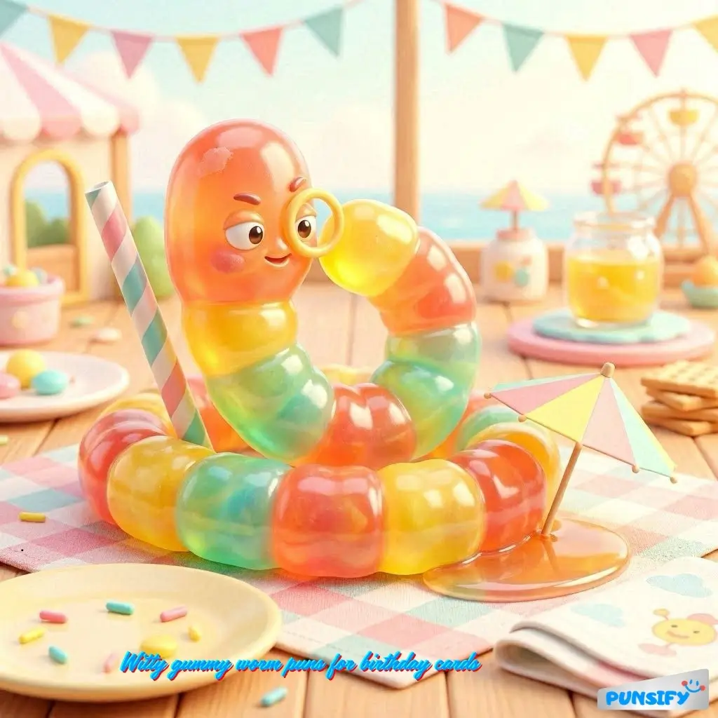 185+ Hilarious Gummy Worm Puns That Wiggle Their Way Into Your Funny Bone in 2026