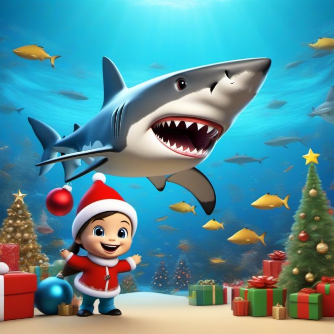 200 Shark Christmas Puns to Make Your Holidays Fin tastically Fun and Festive