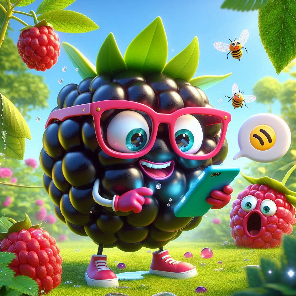 Blackberry Puns
