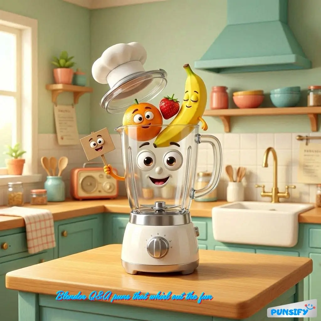 169+ Hilarious Blender Puns Mixing Hilarious Wordplay For Smooth Giggles in 2026