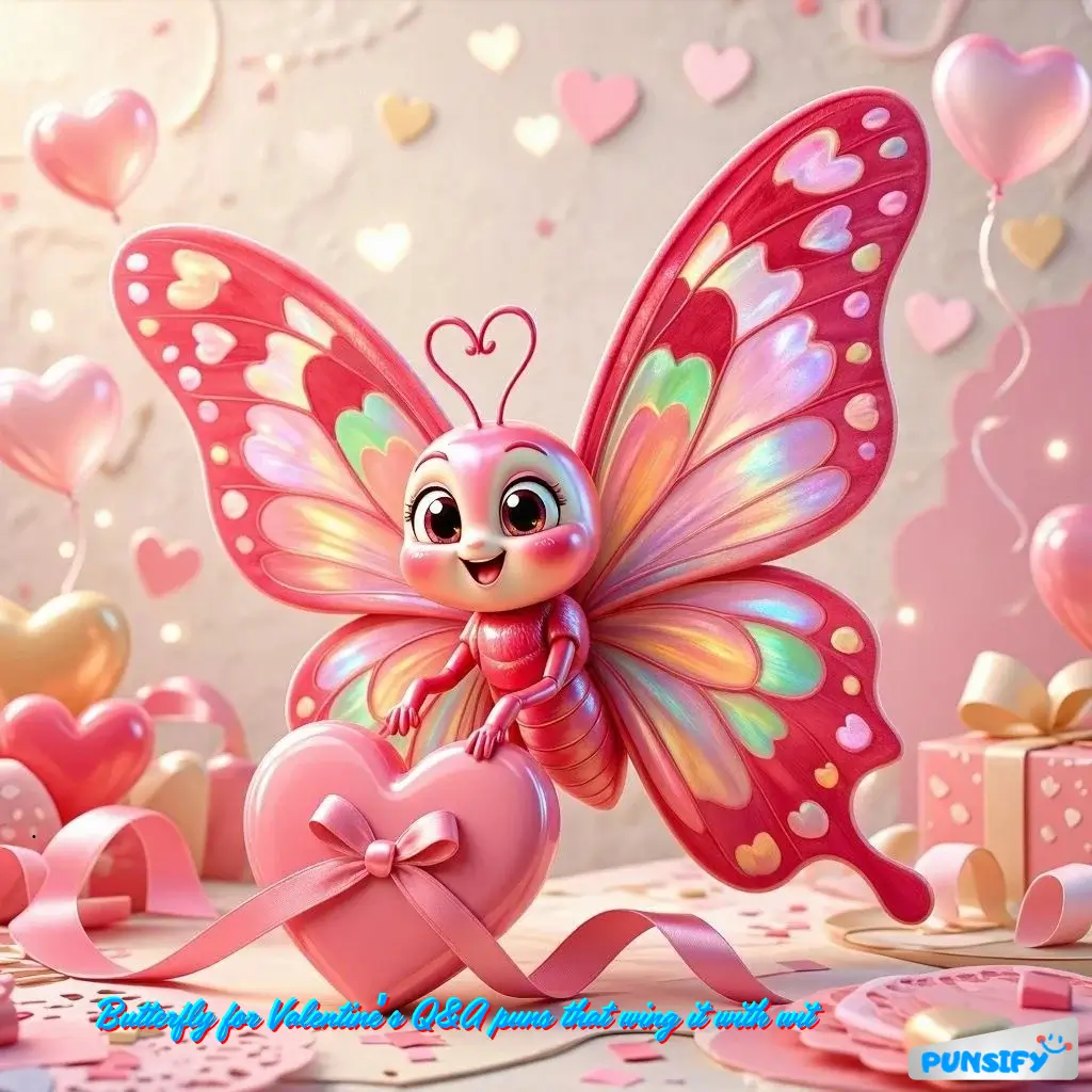 185+ Butterfly For Valentine's Puns to Make You Smile: Fluttering Hearts and Love Bugs