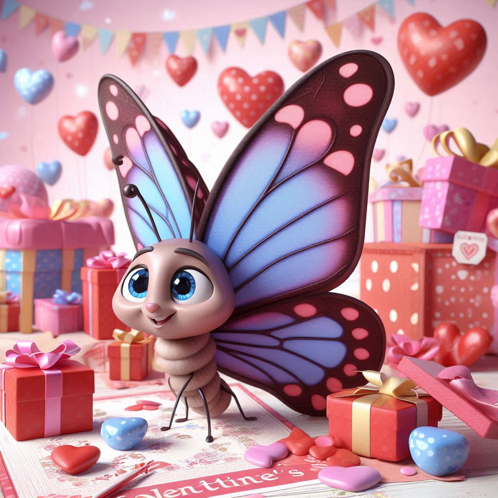 200+ Butterfly For Valentine's Puns to Make You Smile: Fluttering Hearts and Love Bugs 2 Butterfly for Valentines one liner puns that soar
