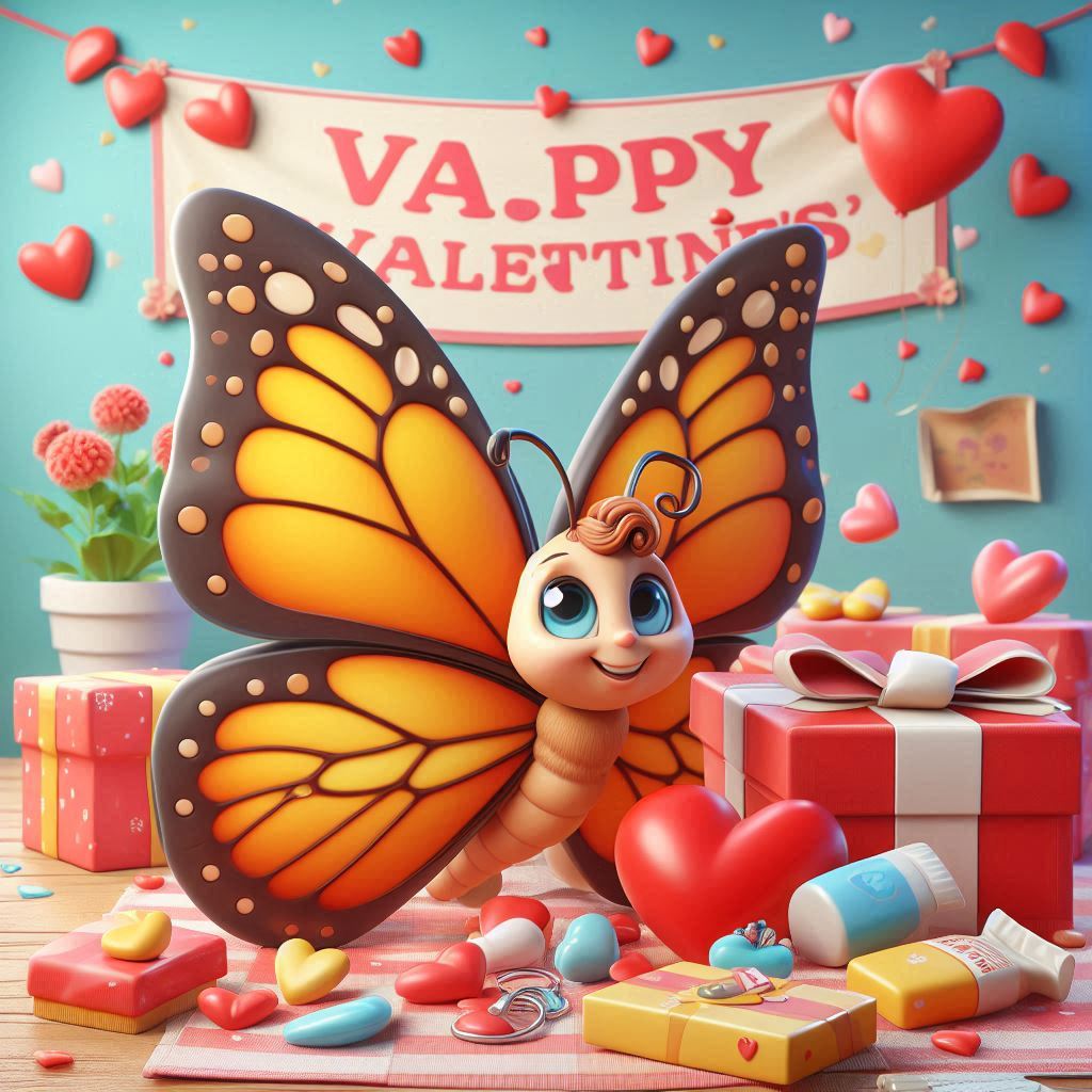 200+ Butterfly For Valentine's Puns to Make You Smile: Fluttering Hearts and Love Bugs 4 Butterfly for Valentines puns for Instagram that take off