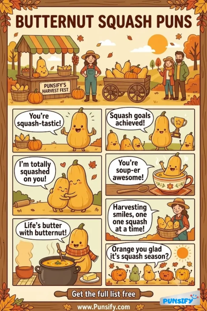 157+ Hilarious Butternut Squash Puns Fall-ing Hilarious Wordplay For Gourdy Giggles in 2026