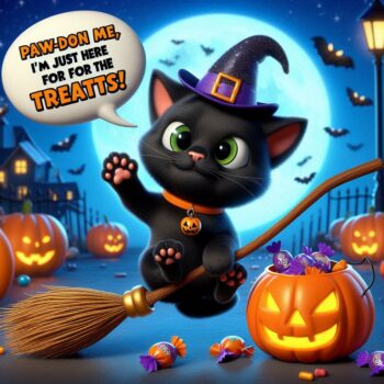 200+ Cat Halloween Puns That Are Purrfectly Spooky And Fang-tastically Fun