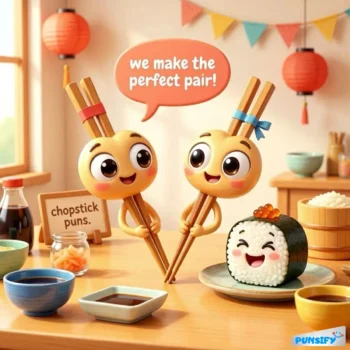 179+ Hilarious Chopstick Puns That Will Stir Up Some Laughter in 2026