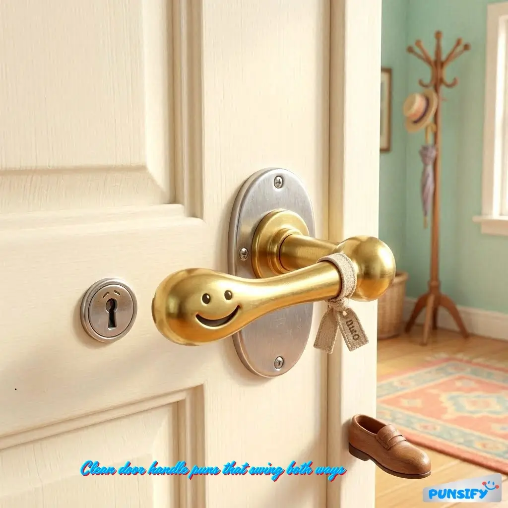 175+ Hilarious Door Handle Puns To Keep You Turning And Laughing All Day in 2026