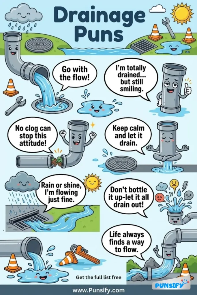167+ Hilarious Drainage Puns Flowing Hilarious Wordplay For Plumbing Giggles in 2026
