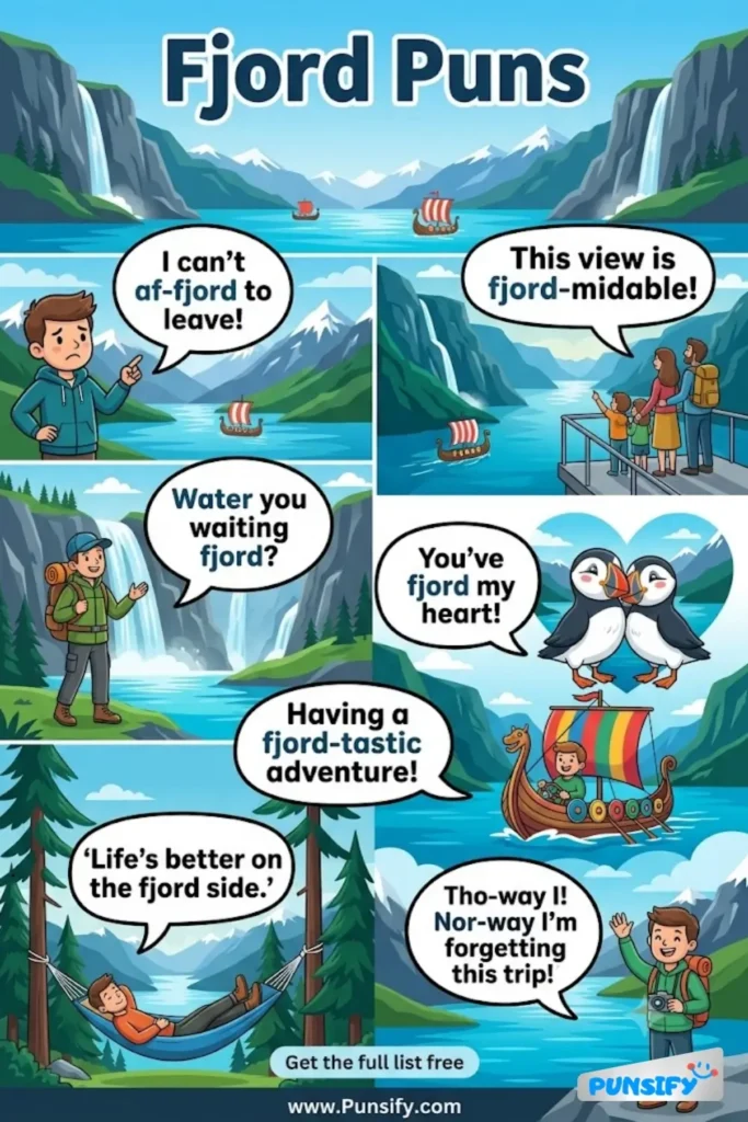 159+ Hilarious Fjord Puns Shorely Hilarious Wordplay For Scenic Giggles in 2026