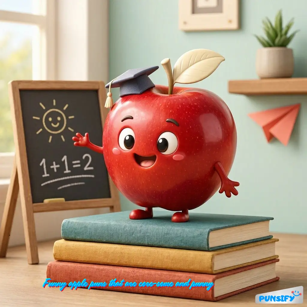 153+ Funny Apple Puns That Are Absolutely Core-some and a-peelingly Hilarious