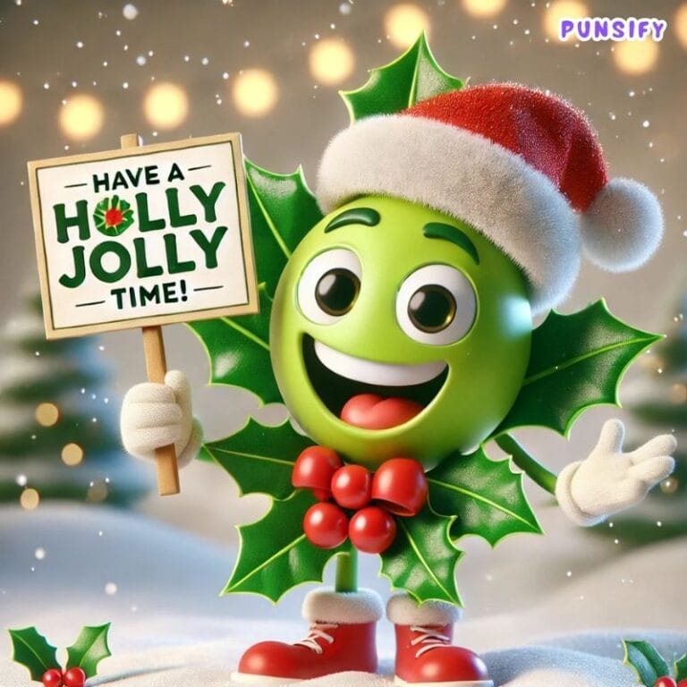 200+ Holly Puns That’ll Leave You Bursting With Festive Cheer