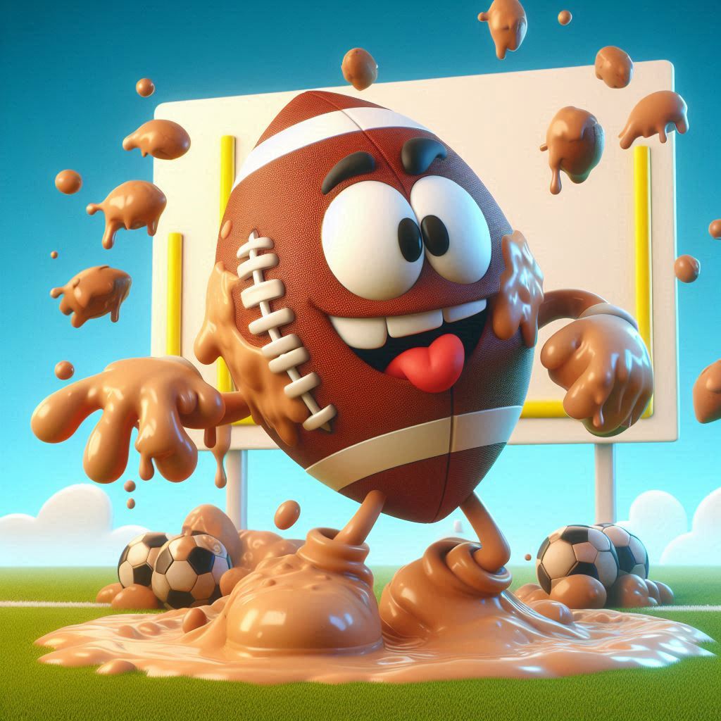 Juxtaposition Clean Play Dirty Football—A Game of Contrasts