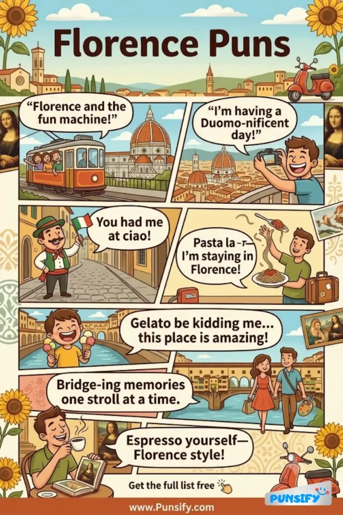 175+ Hilarious Florence Puns Ponte Vecchio Hilarious Wordplay For Italian Giggles in 2026