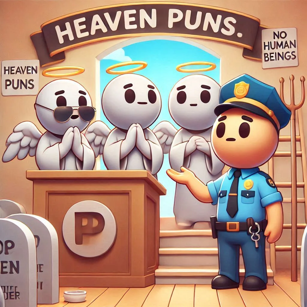 200+ Heaven Puns That Are Simply Divine And Hilarious 4 Juxtaposition Hell raising Fun and Heavenly Peace