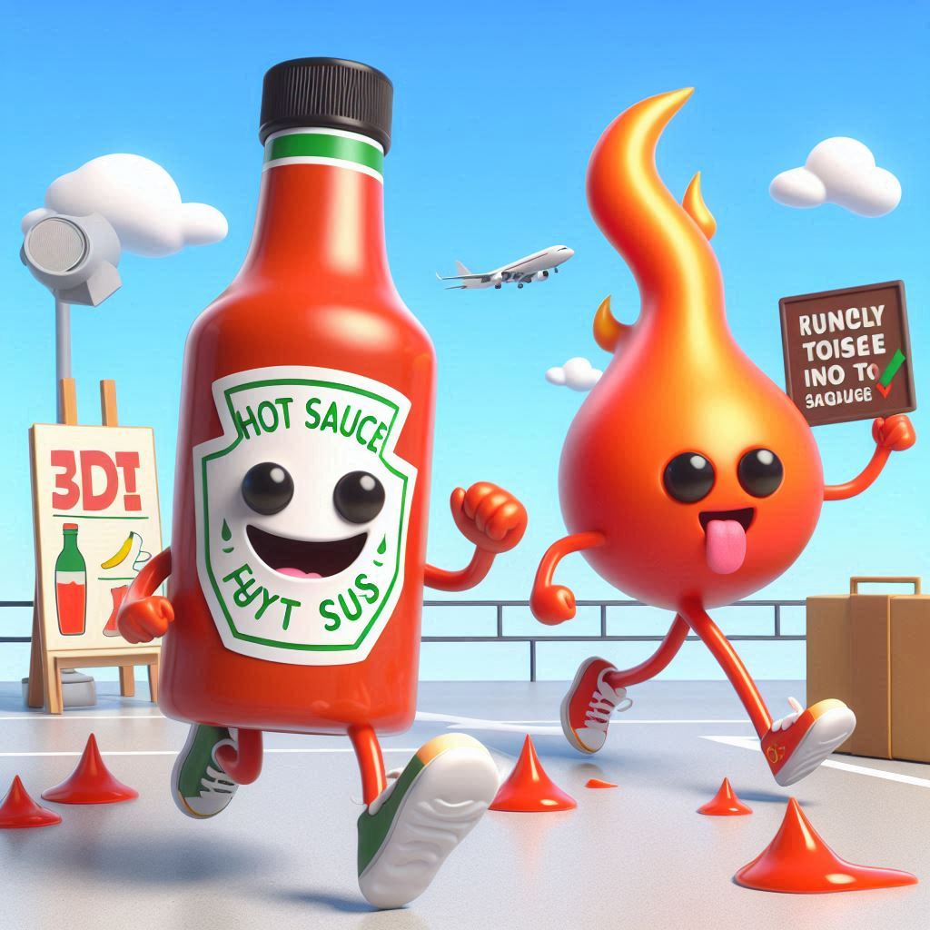 200+ Hot Sauce Puns That Bring The Heat And The Laughs 4 Juxtaposition Sweet Meets Heat in a Bottle of Hot Sauce
