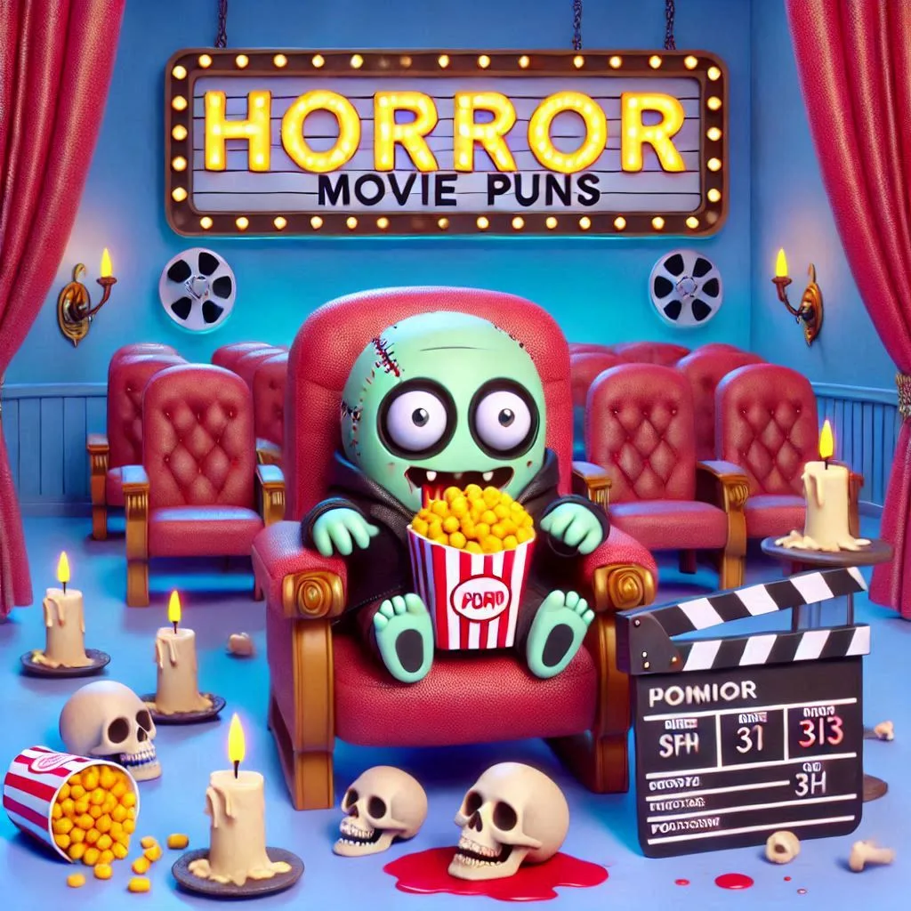 200+ Horror Movie Puns To Scream And Laugh About 4 Juxtaposition When Light Meets Dark in the World of Horror Movie