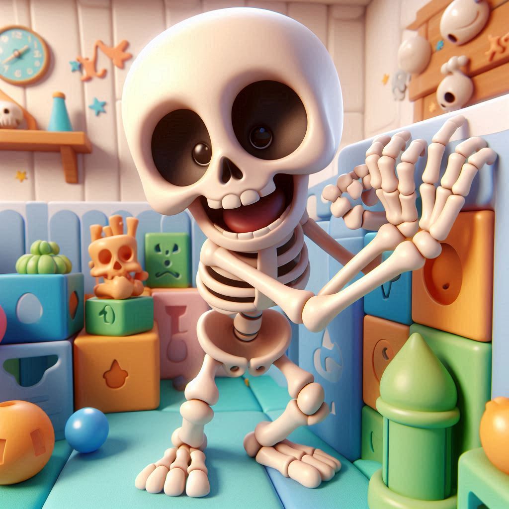 Skeleton puns for Instagram captions with bite